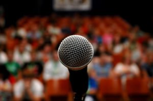 training public speaking
